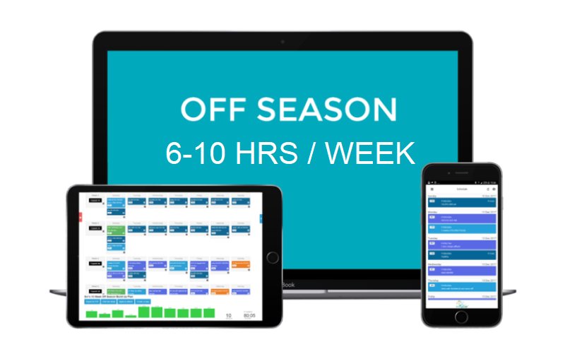 10 Week Off Season 6-10 Hrs / Week