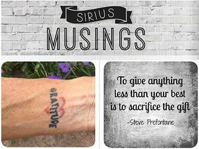 Sirius Musings: The Power of Gratitude