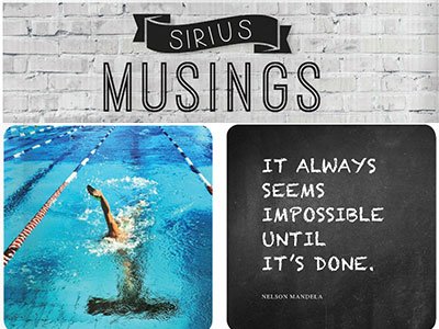 Sirius Musings: Honest Work Brings Honest Confidence